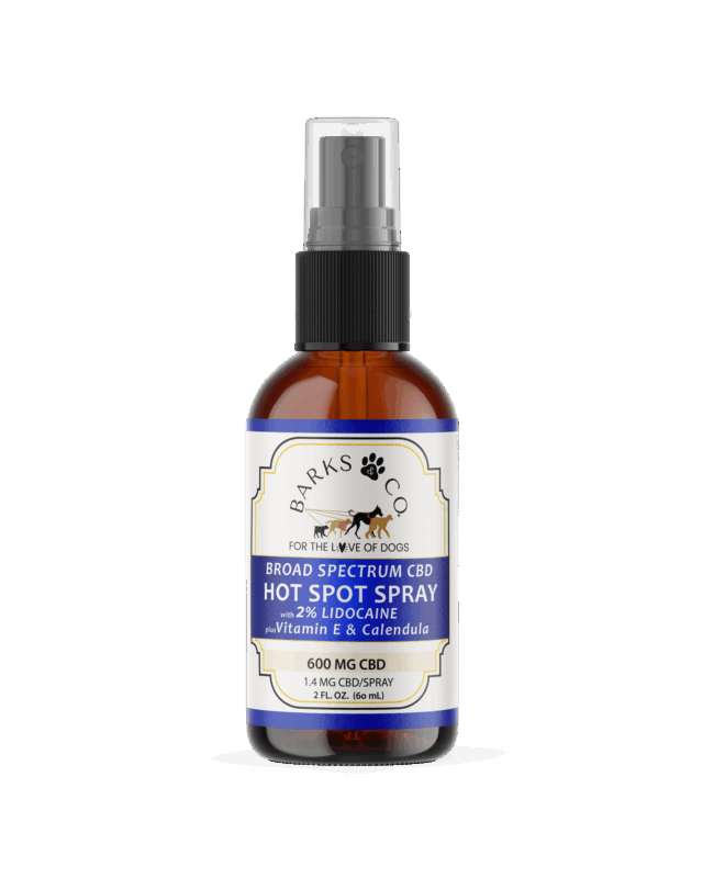 Soothing Hot Spot Spray with CBD